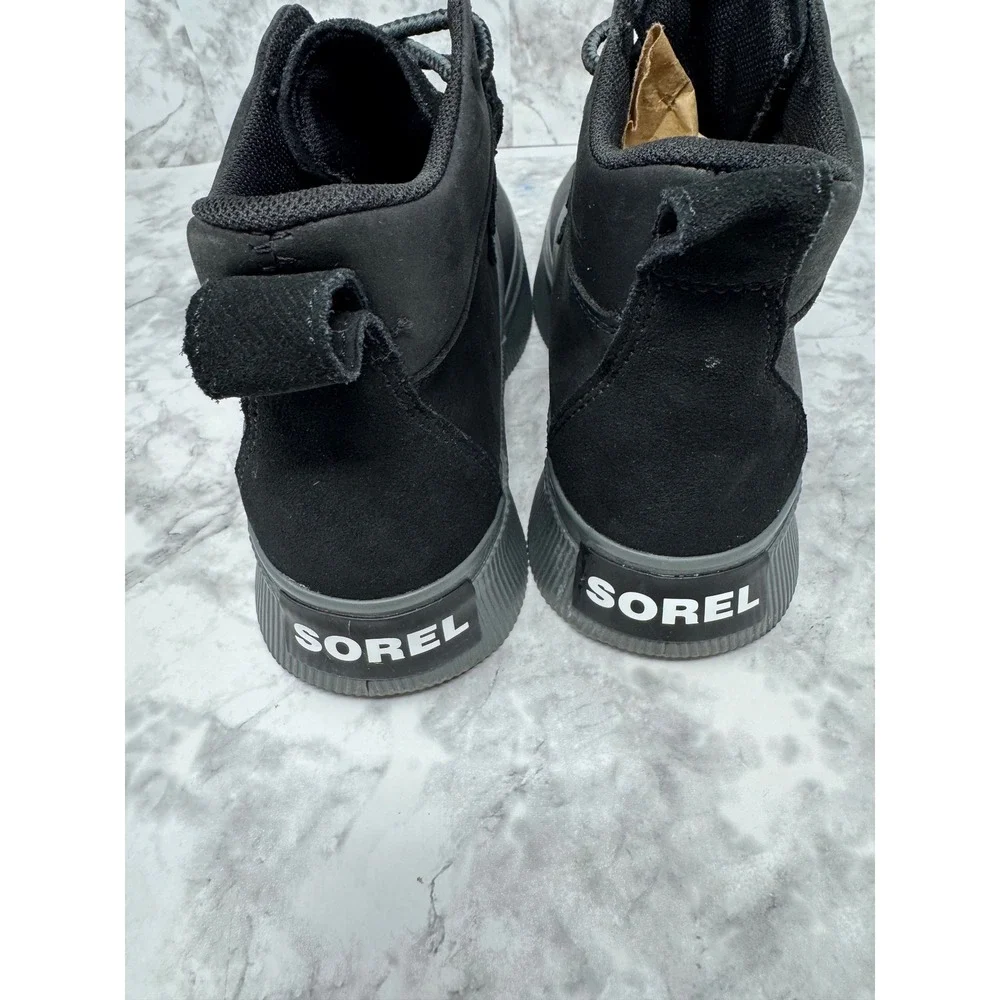 Sorel Out N About III Conquest Black Waterproof Boots NL5153-010 Womens 7.5